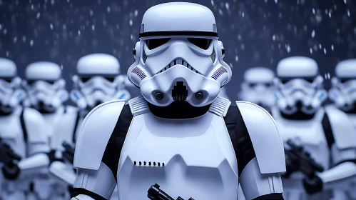 Imperial Stormtroopers in Formation