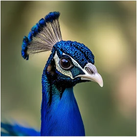Peacock's Gaze: An Avian Masterpiece