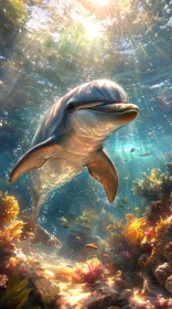 Underwater Dolphin Adventure