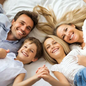 Family Happiness: A Portrait of Love and Laughter