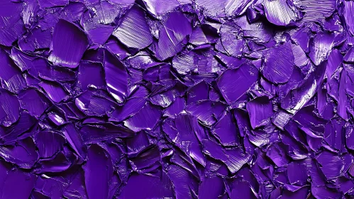 Abstract Purple Painting