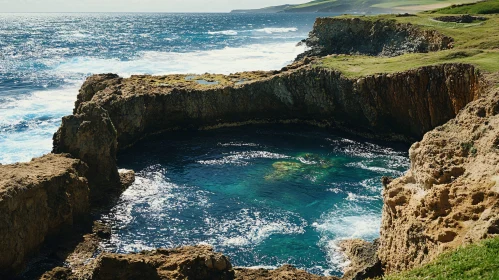 Beautiful Ocean Cliffs and Natural Pool