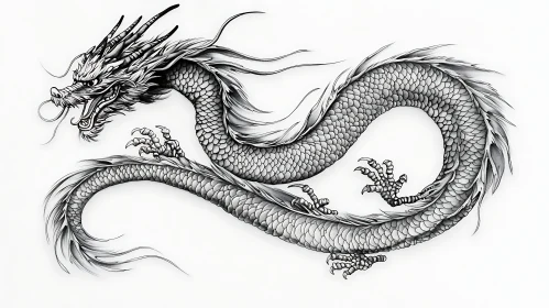 Intricate Dragon Art