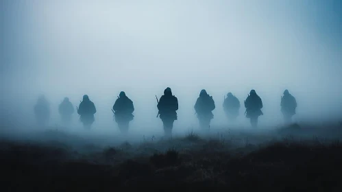 Figures in Fog