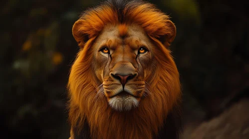 Lion Headshot
