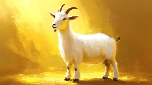 Golden Goat Elegance