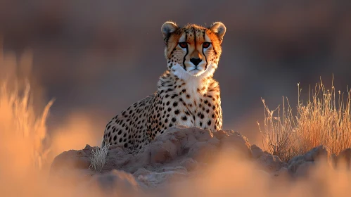 Desert Cheetah Portrait