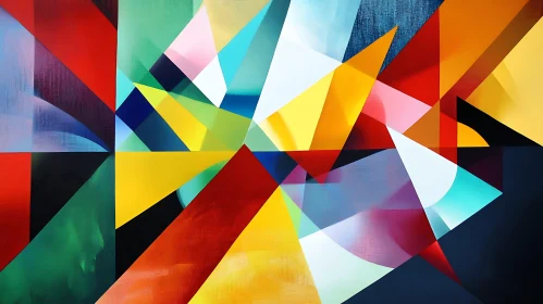 Colorful Shapes Interplay