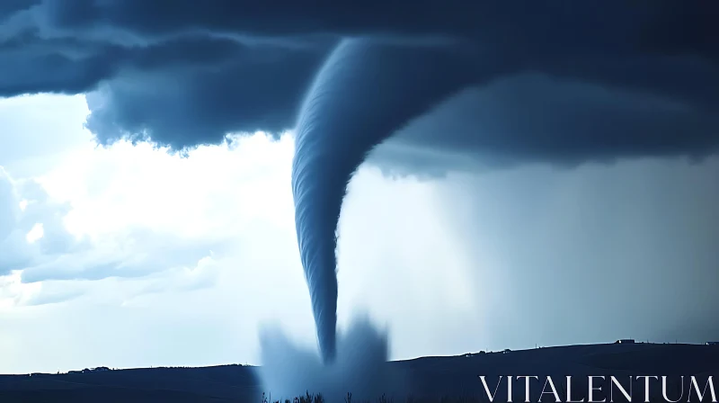 Tornado's Fury: A Weather Phenomenon AI Image