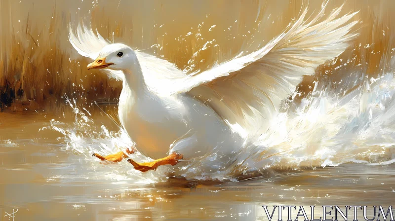 Energy of a Duck on Water