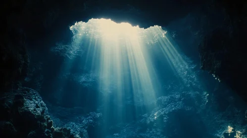 Rays of Light in a Cavern