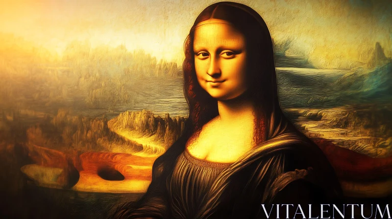 Classic Woman Portrait with Warm Tones