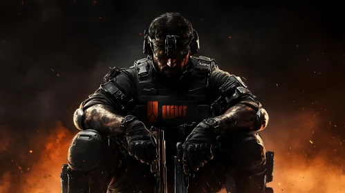 Tactical Warrior in Firestorm