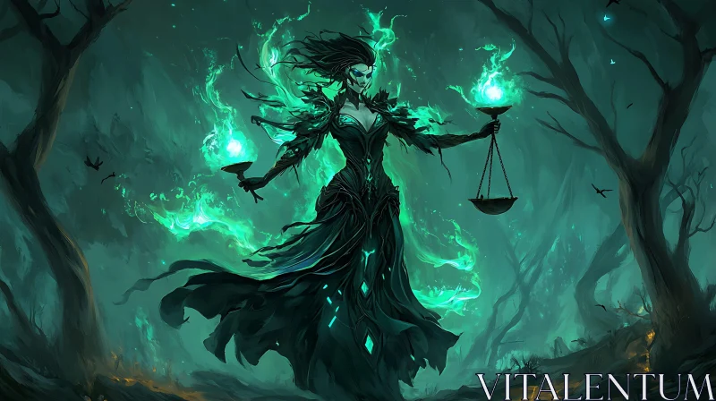 Enchantress of Equilibrium in the Shadowed Woods