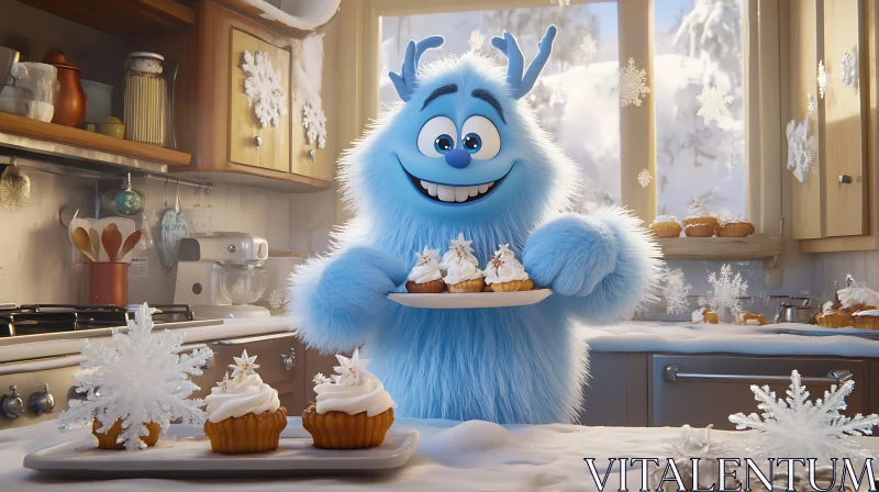 Festive Yeti Baking Delights