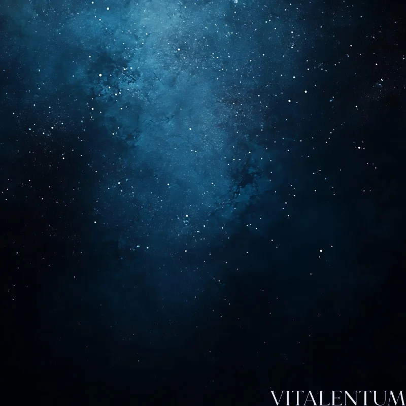 Celestial Starry Night Art