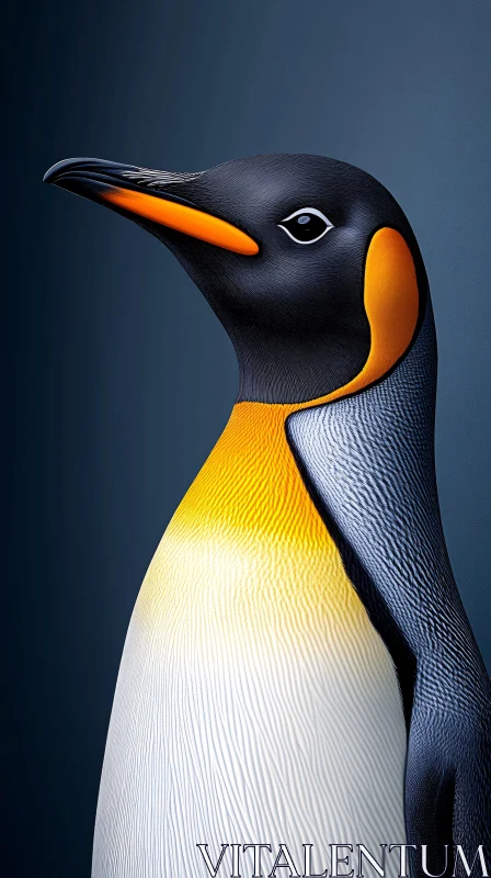 Majestic Penguin in Profile