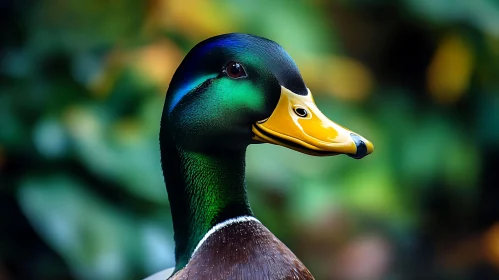 Detailed Mallard Duck Image