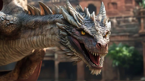 Ancient Dragon Portrait