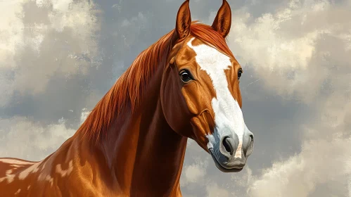 Equestrian Beauty in Nature