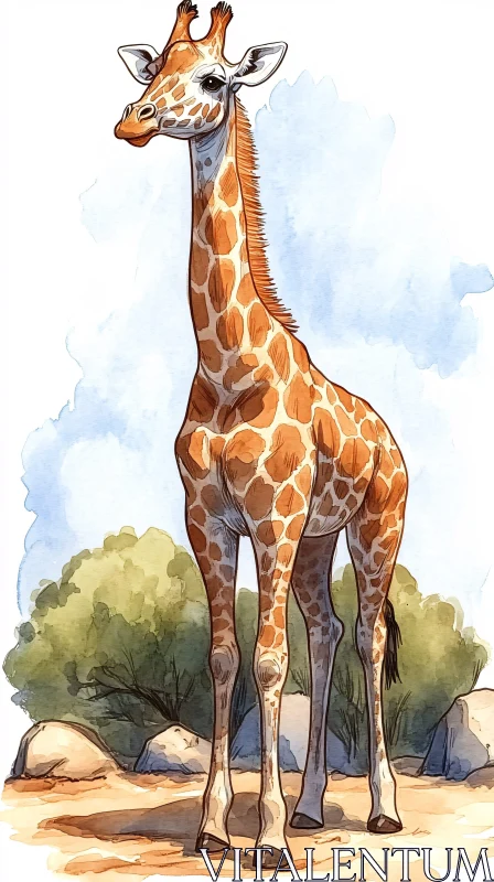 Giraffe Artwork