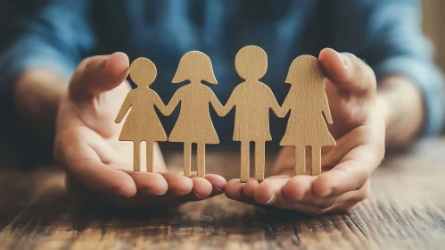 Wooden Family Figures: A Symbol of Love