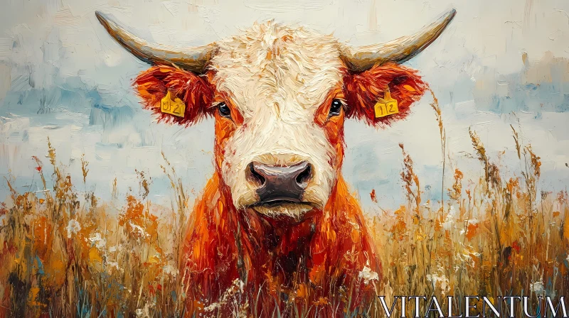 Artistic Cow Landscape