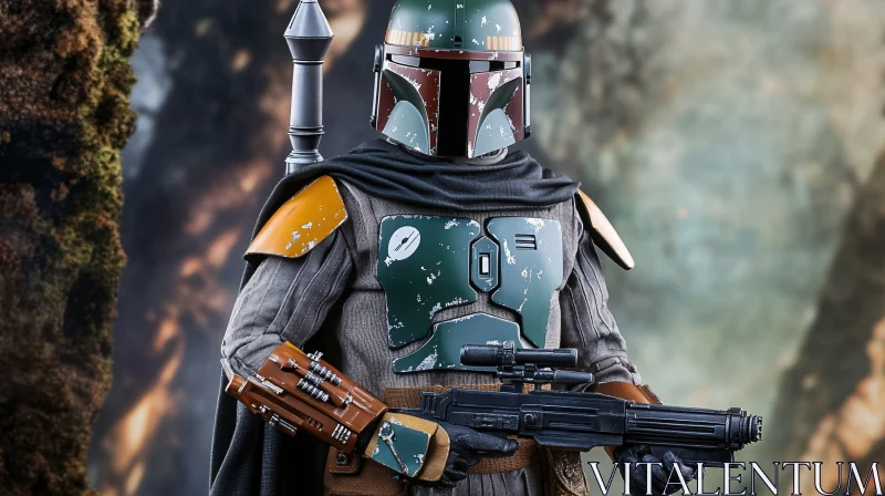 Battle-Ready Armored Warrior