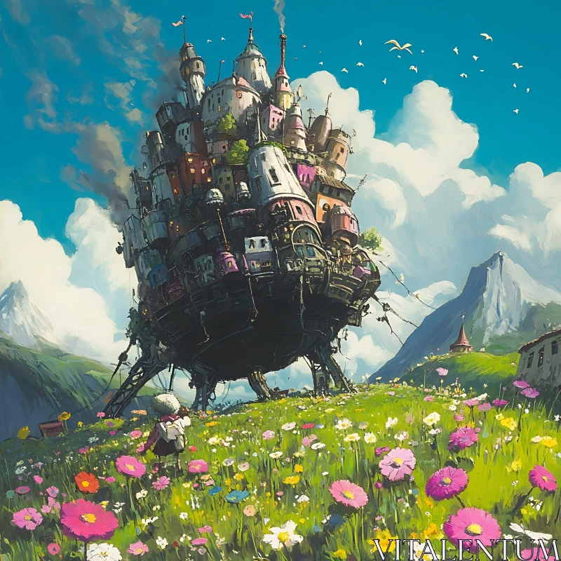 Fantasy Castle on the Move