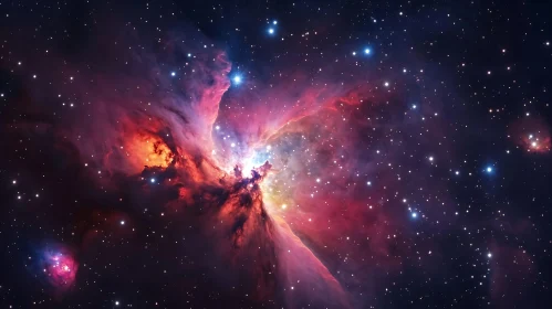Cosmic Cloudscape: A Nebula of Stars