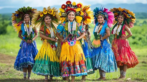 Women in Traditional Dress