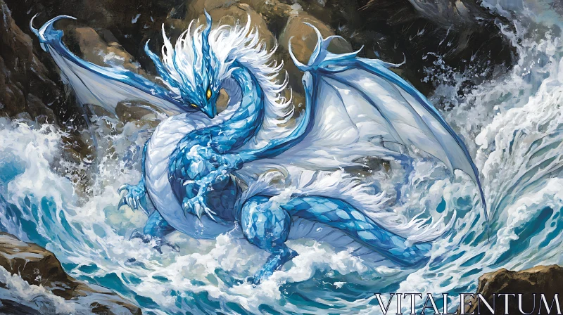 Frozen Fury: Dragon of the Icy Depths