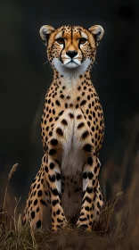 Regal Cheetah Portrait
