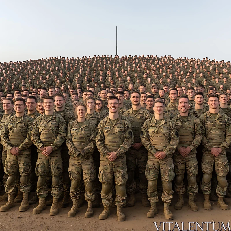 AI ART United Military Force