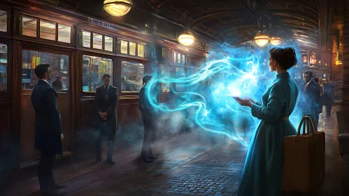 Ethereal Magic at the Station