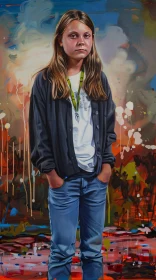 Greta Thunberg Environmental Activism Art