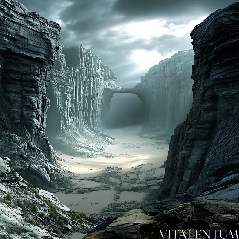 Grand Canyon with Natural Stone Bridge