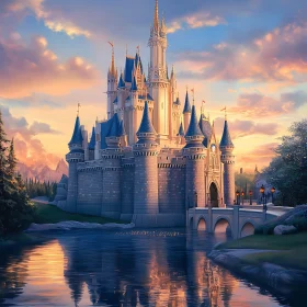 Fairytale Castle by the Lake