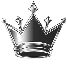 Stylish Royal Silver Crown