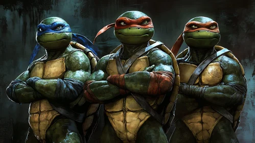 Turtles Teamwork: A United Front