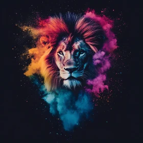 Majestic Lion Art