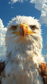 Eagle Portrait in Nature