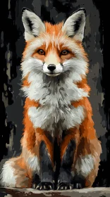 Fox in Artistic Style