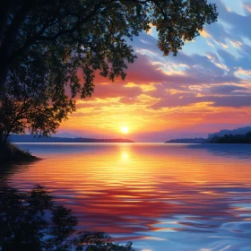 Lake Sunset