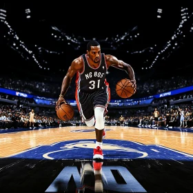 Athlete on the Court