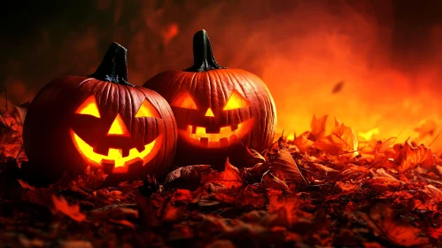 Spooky Halloween Pumpkins