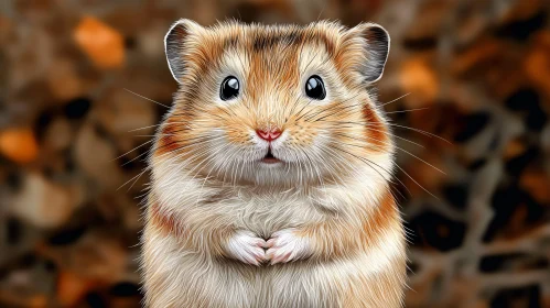 Hamster Image with Fluffy Details