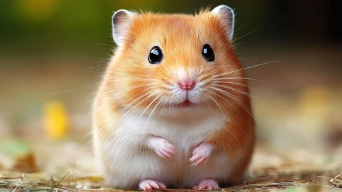 Charming Hamster Portrait