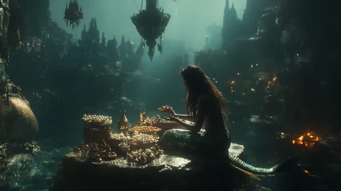 Mermaid's Grotto of Gold and Pearls