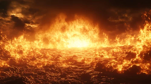 Powerful Fire Landscape
